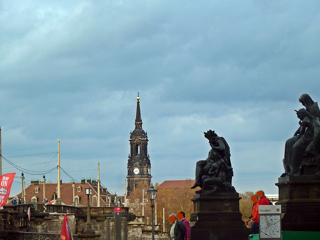 Novembernachmittag in Dresden