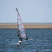 A windsurfer at West Kirby