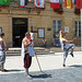 Moines Shaolin en démonstration à Montignac sur Vézère (24)