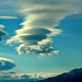 Landscape with Clouds - Ufo