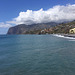 Cabo Girão from Praia Formosa, Madeira.