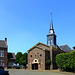 NL - Stevensweert - Town hall and Catholic church