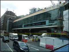 entrance to "iconic" flats