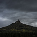 Wolken über der Burg Hohenzollern ...   (© Buelipix)