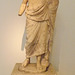 Statuette from Melos of a Man in a Himation in the National Archaeological Museum of Athens, May 2014