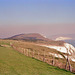 Looking towards Tennyson's Monument (scan from 1995)
