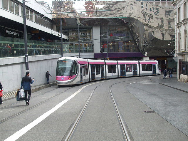 DSCF9492 Midland Metro tram set 35 in Birmingham - 19 Aug 2017