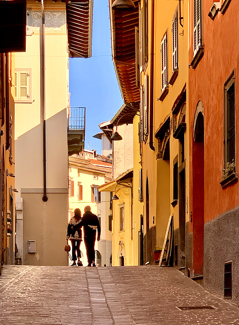 sunny October in Clusone