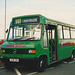 Ambassador Travel 500 (L938 ORC) at the Airport Park and Ride terminal, Norwich – 18 Mar 1995 (255-05)