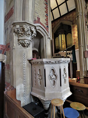 st simon zelotes, c19 church pulpit, chelsea london, 1858 by j. peacock (17)