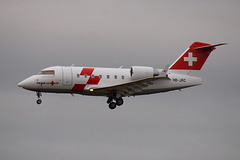 HB-JRC CL604 Swiss Air Ambulance