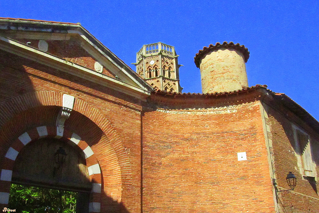 Clocher cathédrale de Rieux Volvestre- Hte Garonne