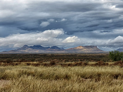 Across The Babacomari To The Mustang Mountains