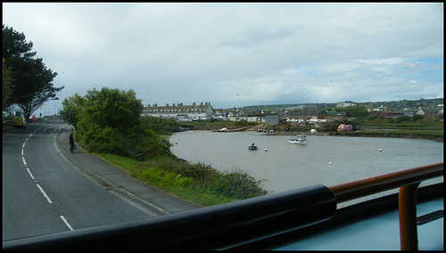 Axe estuary at Seaton