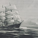 HMS Discovery in the Ross Sea on the Great Ice Barrier