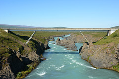 Iceland, The Bridge across the River of Skjalfandafljot