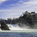 der Rheinfall mit Schloss Laufen ... P.i.P. (© Buelipix)