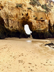 Limestone cliffs at Alvor (2014)