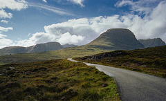 Applecross Road - the start of the climb