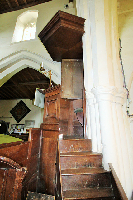 Pulpit, All Saints Church, Lubenham, Leicestershire