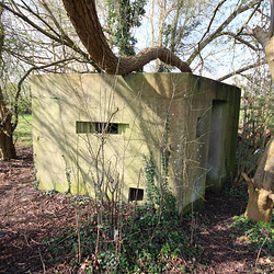 Pill Box at Homersfield, Suffolk