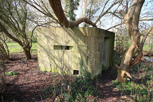 Pill Box at Homersfield, Suffolk