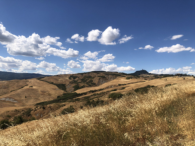 Summer clouds.