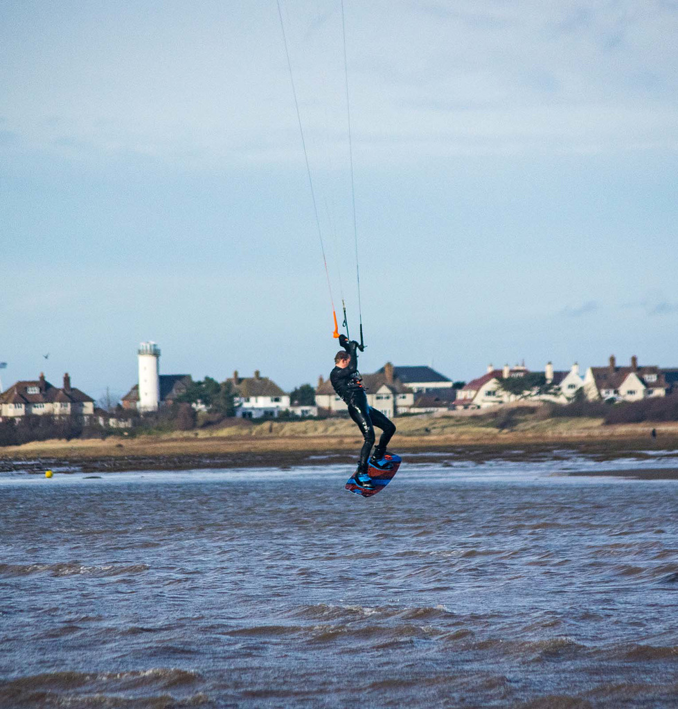 Kite surfer.