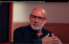 Brian Eno and Finn Williams in conversation Planning for the longer now