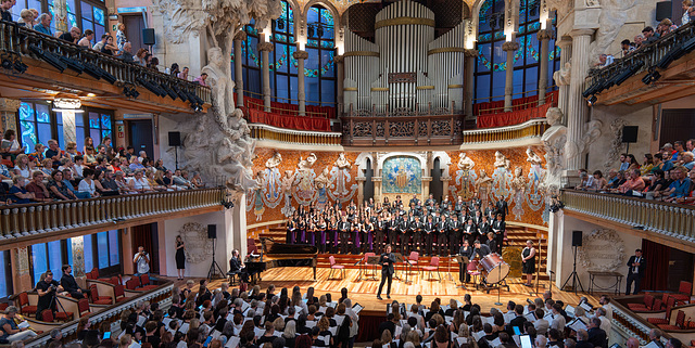 Sing along Concert im Palau de la Musica Catalana