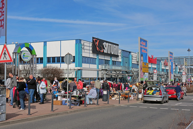 Flohmarkt im Chemnitz Center