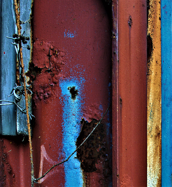 Blue And Rust