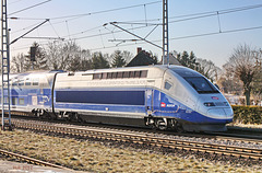 Auch beim TGV ist das Ende hinten ;-)