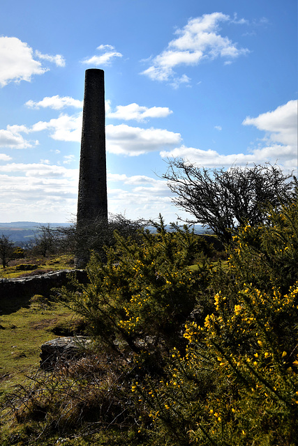 Old tin mine. In memory of our friend Andy who loved the area.