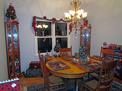 My dining room at Christmas