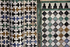 Tiles – Palace of the Nasrids, Alhambra, Granada, Andalucía, Spain