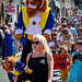 Hayfield May queen procession