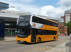 Sanders Coaches 131 (VR24 VAR) in Norwich - 26 Jul 2024 (P1180902)