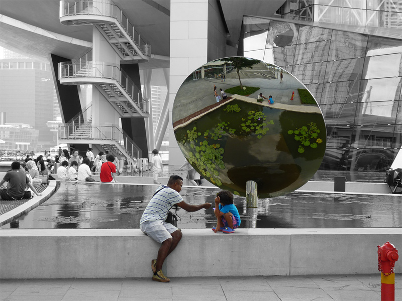At the Fountain