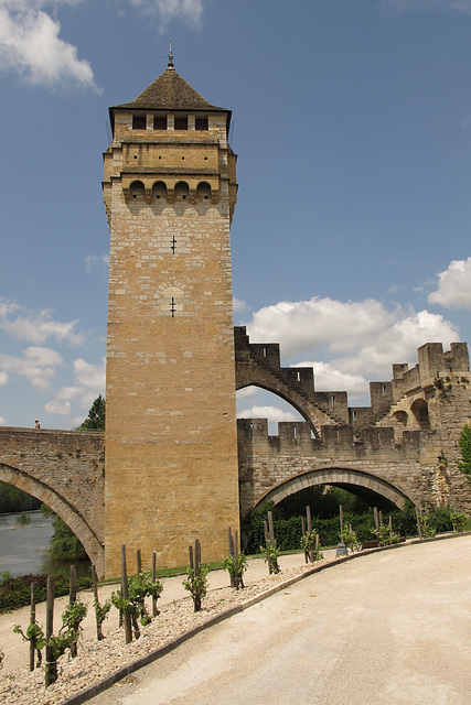 Le Pont Valentré à Cahors (Lot, France)