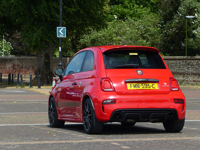 Abarth 595 in Chichester (2) - 22 May 2020