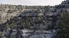 Walnut Canyon National Monument cliff dwellings (1575)