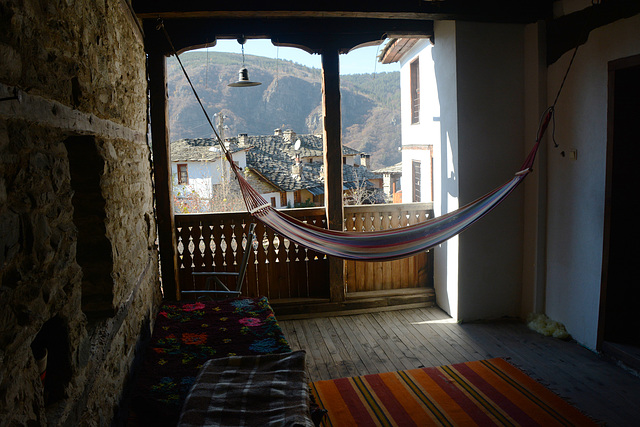 Bulgaria, Kovachevitsa, Guest House - Museum "Bazoteva Kyshta" inside Bulgaria, Kovachevitsa, Guest House - Museum "Bazoteva Kyshta" inside