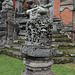 Indonesia, Bali, Sculpture in Hindu Temple of Pura Puseh Desa Batubulan