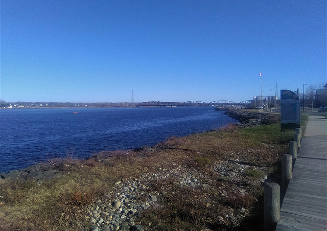 Promenade le long de la rivière Miramichi