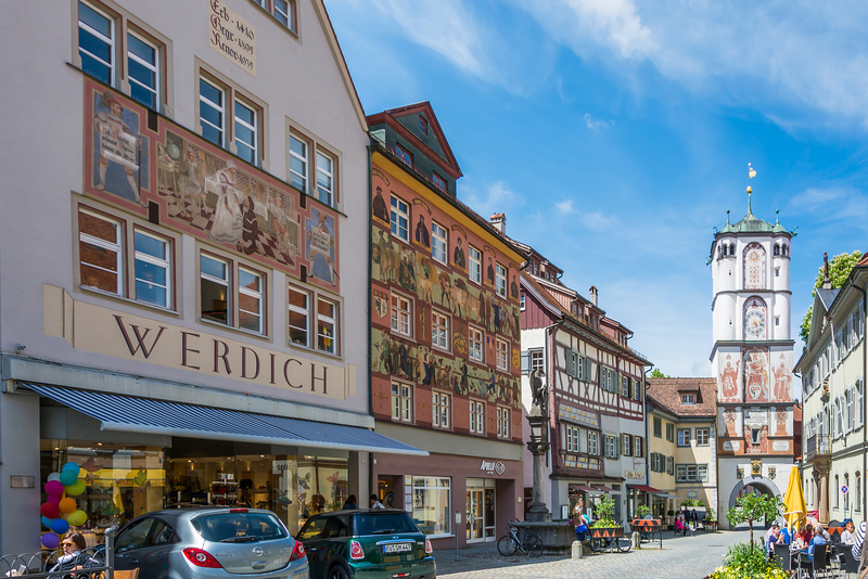 Wangen im Allgäu, in der Herrenstraße