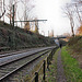 Weg neben der Ruhrtalbahn (Hattingen-Winz) / 14.01.2018