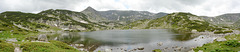 Bulgaria, Panorama of the Fish Lake in the "Rila Lakes" Circus