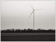 Propeller im Nebel