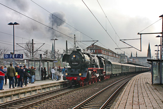 Ankunft in Schwerin